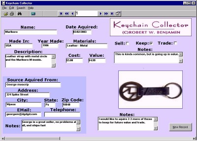 Keychain Collector 10.0 screenshot