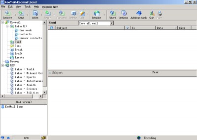 KooMail 5.41 screenshot