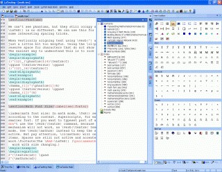 LaTexMng 2.0 screenshot