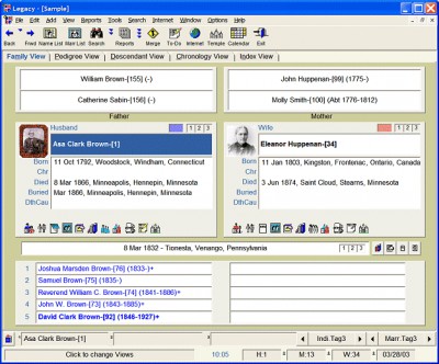 Legacy Family Tree 9.0.0.456 screenshot