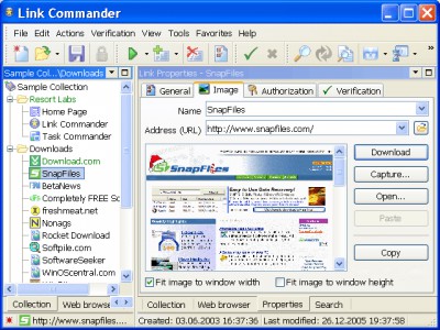 Link Commander 4.5.1.1172 screenshot