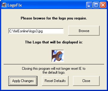 LogoFix 1.1 screenshot