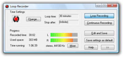 Loop Recorder 2.10 screenshot