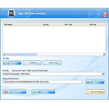 Magic 3GP Video Converter 8.0.0.1 screenshot