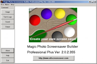 Magic screensaver builder Professional Plus 2.0.2.240 screenshot