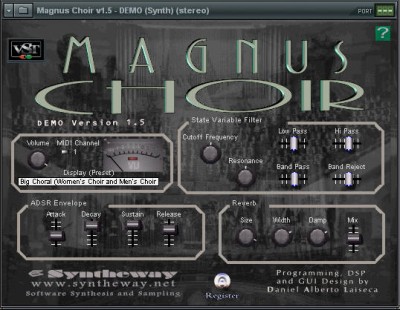 Magnus Choir VSTi 1.0 screenshot