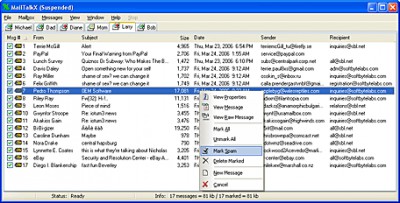 MailTalkX 3.60 screenshot