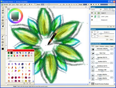 Mandala Painter 3 screenshot