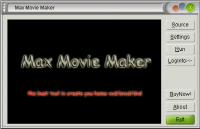 Max Movie Maker 3.0 screenshot