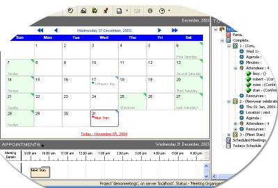 Meeting Manager enterprise 4.9 screenshot
