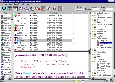 Message Boards Browser 2.0 screenshot