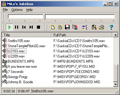 MiLo's Jukebox 5.3 screenshot