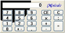 Mini Calculator 1.0.4.8 screenshot