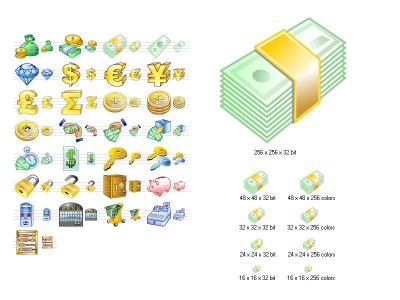 Money Icon Set 2013.3 screenshot