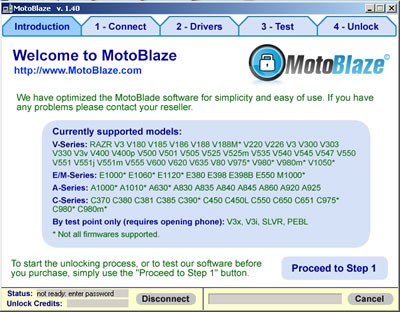 MotoBlaze 1.42e screenshot
