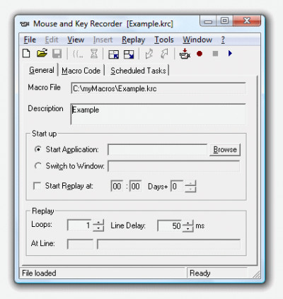 Mouse and Key Recorder 8.0 screenshot