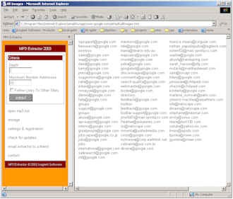 mp3Extractor 2003.10 screenshot