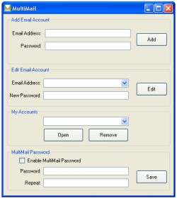 MultiMail 1.2 screenshot