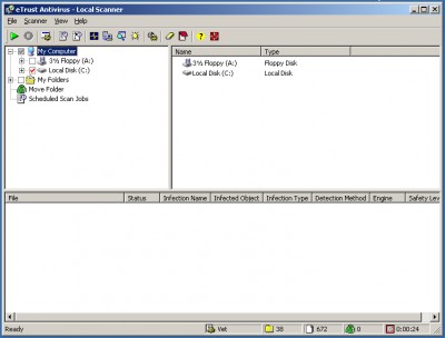 MySecurityCenter Antivirus 2006 7.1.501 screenshot