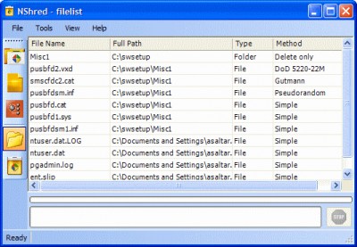 NShred 2.4.2982 screenshot