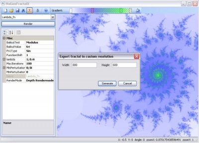 NuGenFractalX 1.1.10.06 screenshot