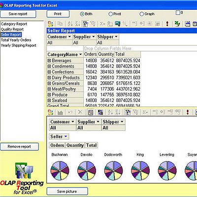 OLAP Reporting Tool for Excel 3 screenshot