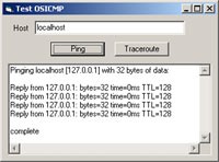 OstroSoft ICMP Component 1.0 screenshot