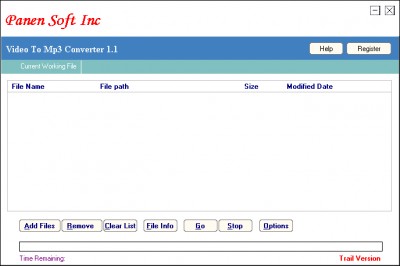 Panen 3gp converter 1.0 screenshot