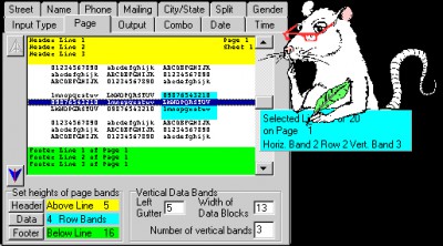 ParseRat File Parser Converter Restructurer 2.0f screenshot