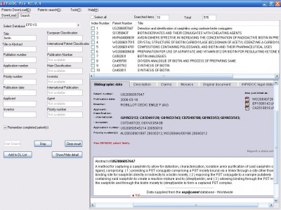 PatDL 2.8.4 screenshot