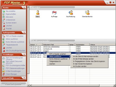 PDF Master Server Edition 3.0 screenshot