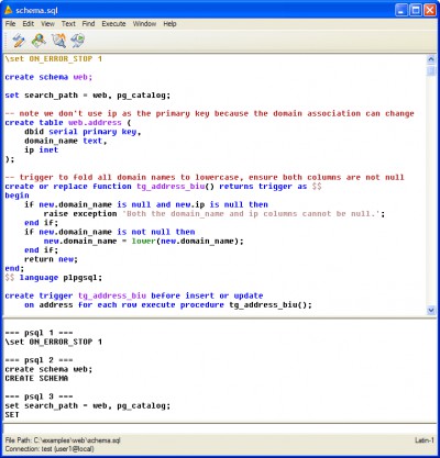 pgEdit 1.4 screenshot