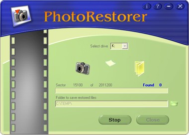 PhotoRestorer 2.5 screenshot