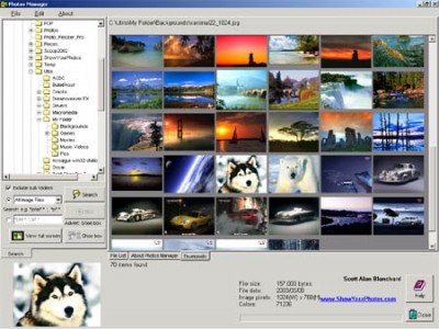 Photos Manager 1.0 screenshot