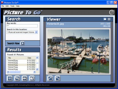 Picture To Go 1.5.6 screenshot