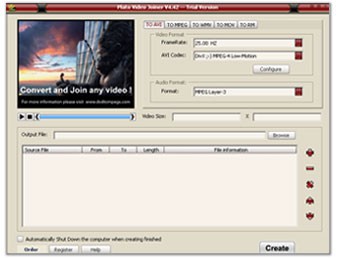 Plato Video Creator 3.36 screenshot