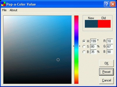 Pop-a-Color Value 1.13 screenshot