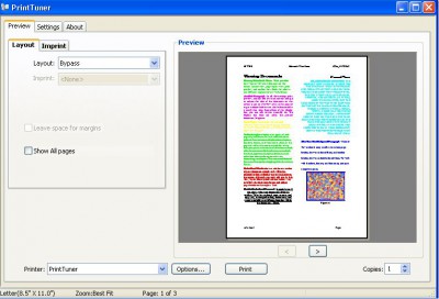 PrintTuner 1.08 screenshot