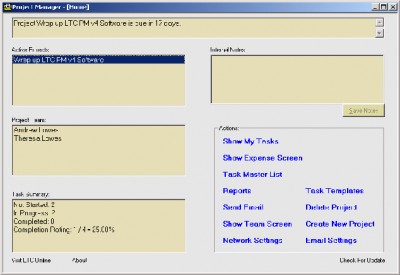 Project Manager 4 screenshot