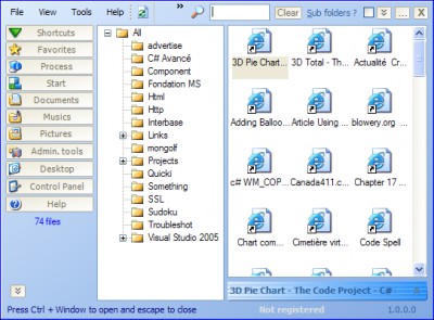 QuickIT .NET 1.1 screenshot