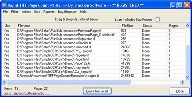 Rapid TIFF Count 1.02 screenshot