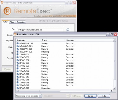 RemoteExec 4.0 screenshot