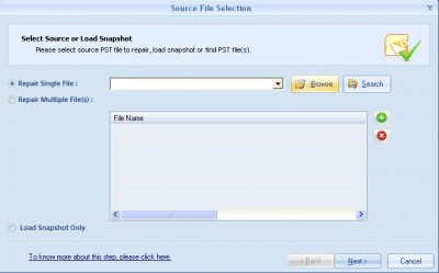 Repair PST 15.9 screenshot