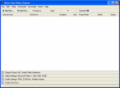 River Past Video Cleaner Pro 7.8 screenshot