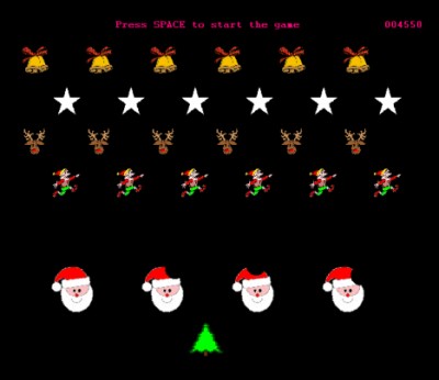 Santa's Invaders Screen Saver 1.0 screenshot