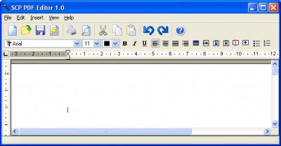SCP PDF Editor 1.1 screenshot