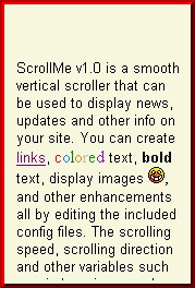 ScrollMe 1.1 screenshot