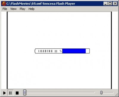 Sencesa Flash Player 2.0 screenshot