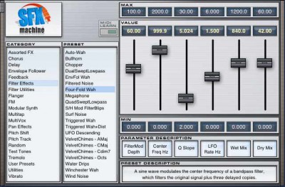 SFX Machine RT for Windows 1.0.8 screenshot