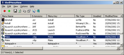 ShellMenuView 1.40 screenshot